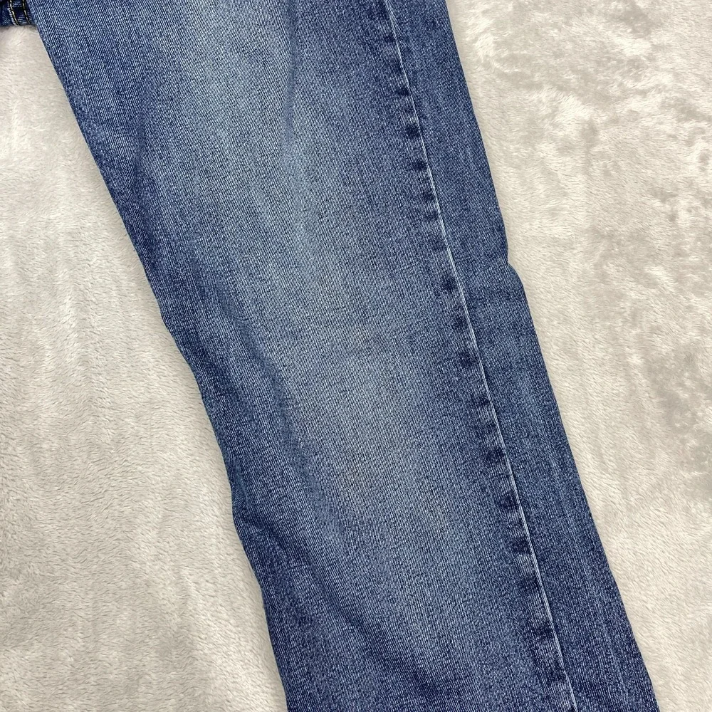 Levi's Jeans Mens 34x30 Blue Denim 527 Stretch Americana Slim Bootcut Grunge